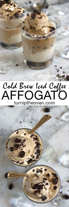 Cold Brew Iced Coffee Affogato