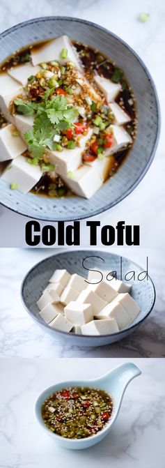 Cold Tofu (Liangban Tofu