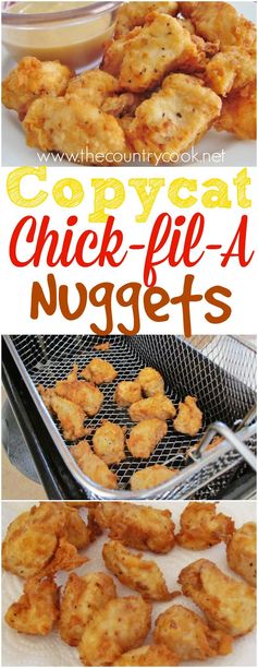 Copycat Chick-fil-A Chicken Nuggets