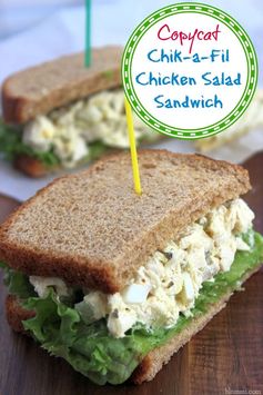 Copycat Chik-a-Fil Chicken Salad Recipe (Sandwich