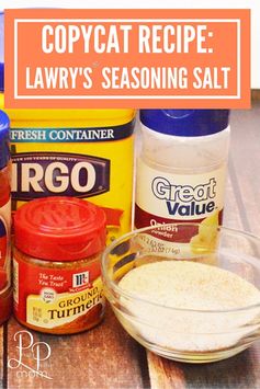 Copycat Lawry's Seasoning Salt