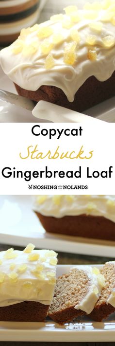 Copycat Starbucks Gingerbread Loaf