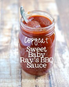 Copycat Sweet Baby Ray's BBQ Sauce (Made from Scratch