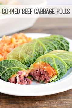 Corned Beef Cabbage Rolls