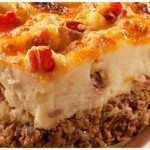 Cowboy Meatloaf and Potato Casserole