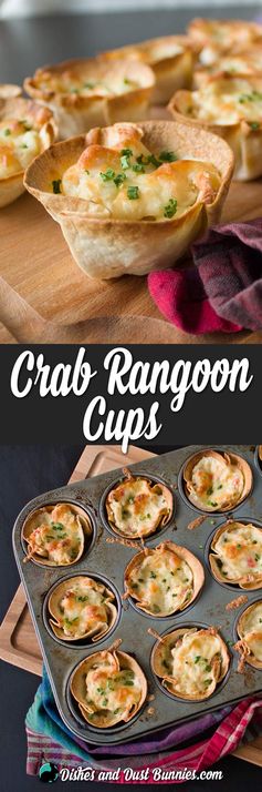 Crab Rangoon Cups