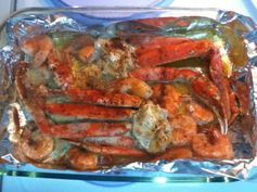 Crabs - Garlic Butter Baked Crab Legs