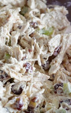 Cranberry Almond Chicken Salad