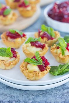 Cranberry Brie Bites