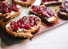 Cranberry Crostini