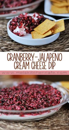 Cranberry-Jalapeno Cream Cheese Dip