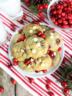 Cranberry Orange Creamsicle Cookies