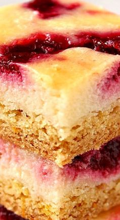 Cranberry Orange Sour Cream Bars