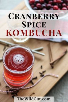 Cranberry Spice Kombucha