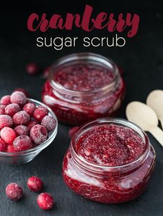 Cranberry Sugar Scrub