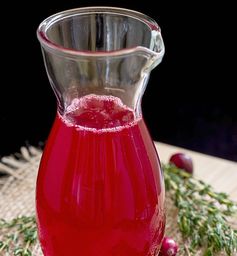 Cranberry Thyme Martini