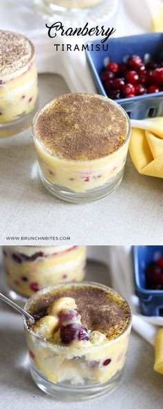 Cranberry Tiramisu