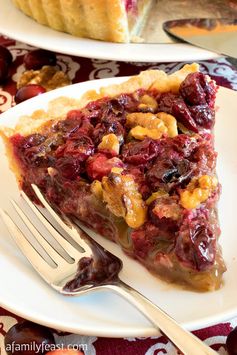 Cranberry Walnut Tart