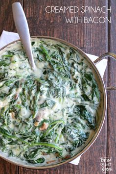 Creamed Spinach with Bacon