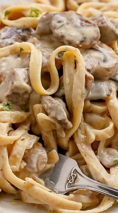 Creamy Beef and Mushroom Stroganoff