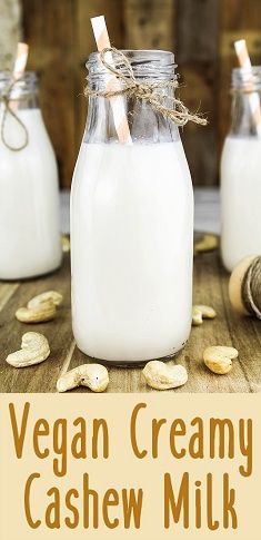 Creamy Cashew Milk