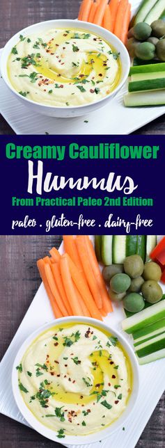 Creamy Cauliflower Hummus