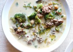 Creamy Italian Sausage and Broccoli Soup