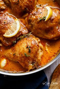 Creamy Lemon Garlic Chicken