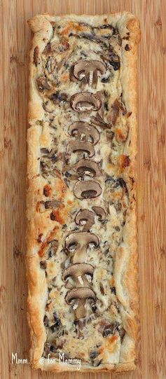 Creamy Mushroom Tart