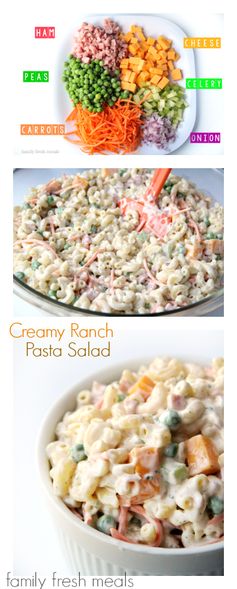 Creamy Ranch Pasta Salad