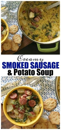 Creamy Smoked Sausage and Potato Soup