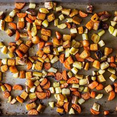 Crisp and Tender Roasted Root Vegetables