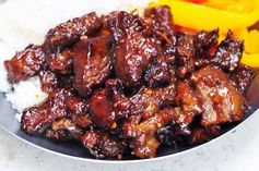 Crispy Beef with Sticky Orange Sauce