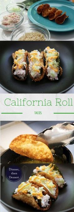 Crispy California Roll Tacos