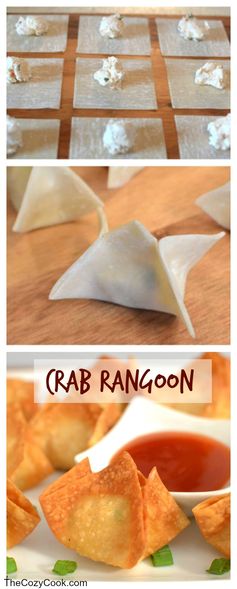 Crispy Crab Rangoons