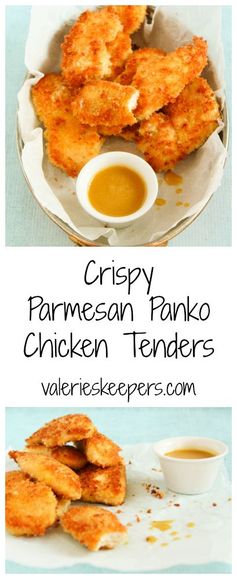 Crispy Parmesan Panko Chicken Tenders