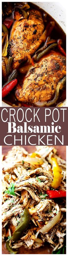 Crock Pot Balsamic Chicken