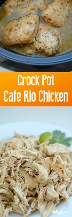 Crock Pot Cafe Rio Chicken