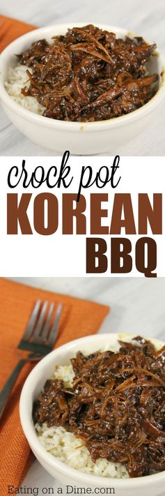 Crock pot Korean BBQ