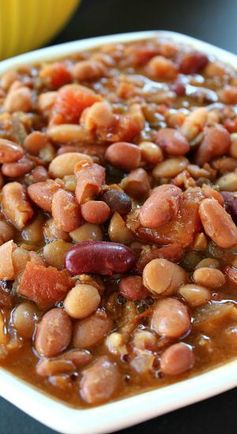 Crock Pot Multi Bean Soup