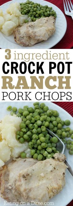 Crock pot Ranch Pork Chops