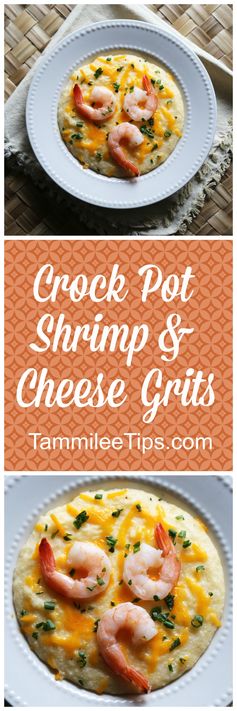 Crock Pot Shrimp and Cheese Grits