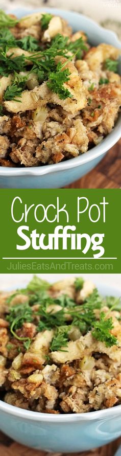 Crock Pot Stuffing