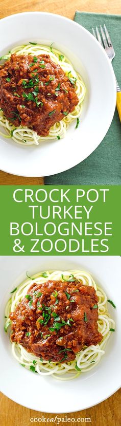 Crock Pot Turkey Bolognese Sauce