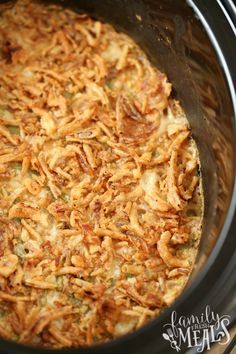 Crockpot Green Bean Casserole