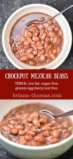 Crockpot Mexican Beans