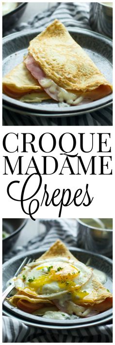 Croque Madame Crepes