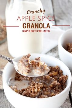 Crunchy Apple Spice Granola