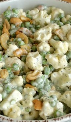 Crunchy Cauliflower and Cashew Salad