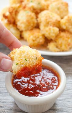 Crunchy Parmesan Cauliflower Bites